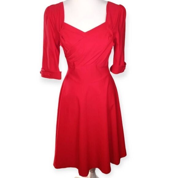 Miusol Red Women's Dress - Picture 2 of 10